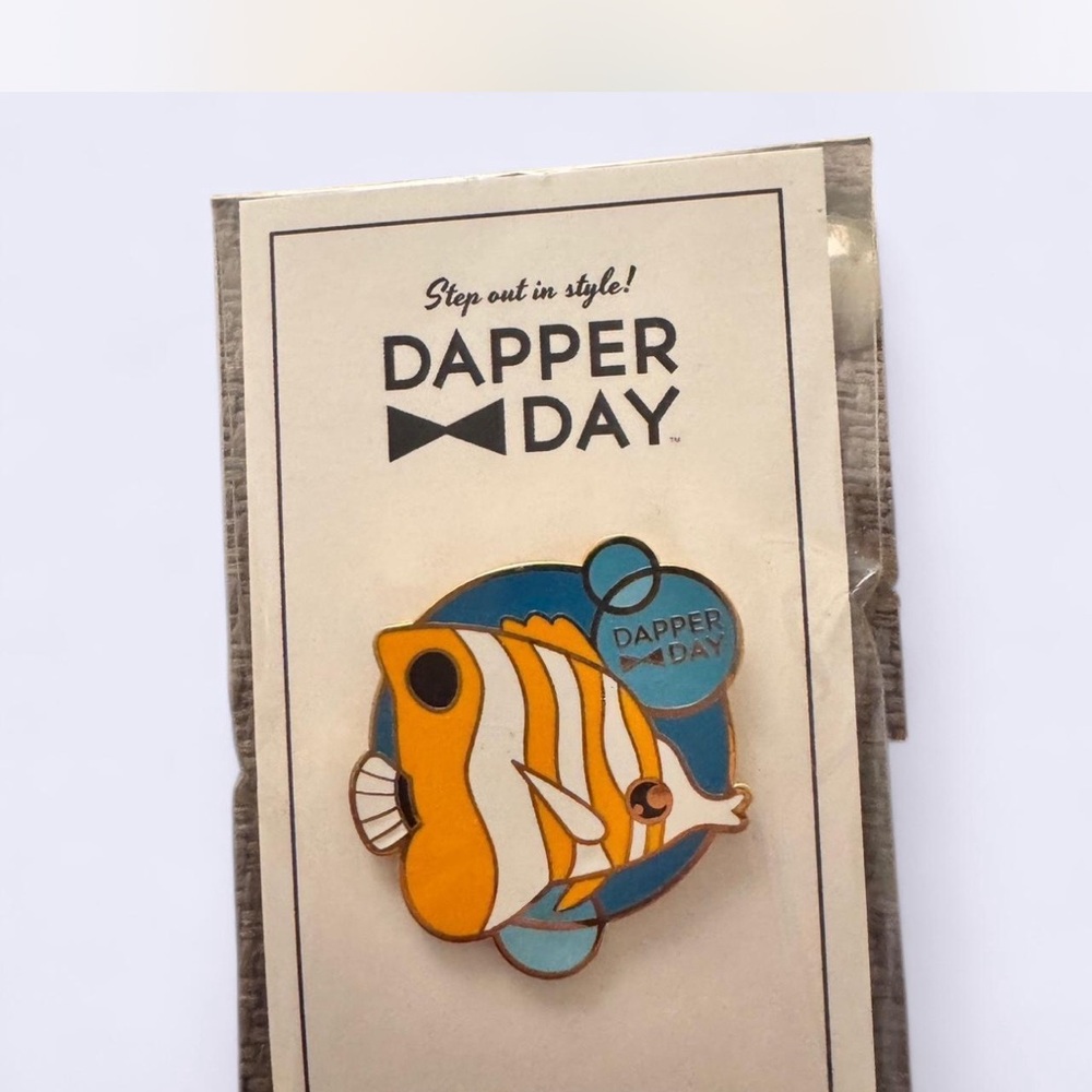 Yellow and White Fish Decor Accessory